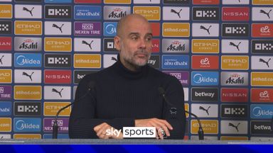 'The team played really good!' | Guardiola denies frustation over Man City poor form 