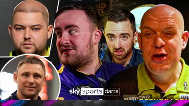 Littler, MVG and Humphries take on the Sky Sports face mash challenge!