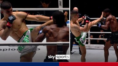 HIGHLIGHT REEL KO! | ONE fighter lands HUGE head-kick knockout! 