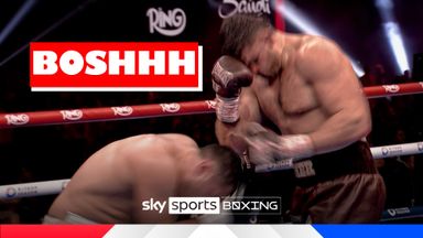 Fisher lands uppercut... on himself in controversial fight against Allen!