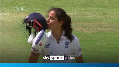 'I kissed the helmet' | Bouchier and Sciver-Brunt reflect on superb first day