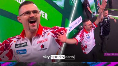 Best moment of the Worlds so far?! Heta's nine-darter sends Ally Pally wild!