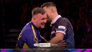 One set in 32 darts?! | Littler shines in opener against Meikle