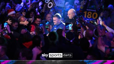 Littler's electric entrance for first time at this year's World Darts Championships!