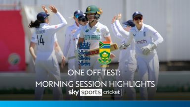 Highlights: Late England breakthrough leaves SA 113-2 at lunch