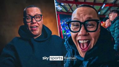 Gok Wan attends his first ever football match aged 50!