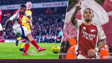 'Gabriel Jesus has turned the match around!' | Arsenal striker bags clinical hat-trick versus Palace