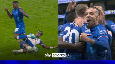 'Absolutely ridiculous!' | Shocking Bissouma challenge allows Palmer pen to level for Chelsea!