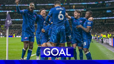 Magnificent Fernandez volley gives Chelsea the lead at Spurs!