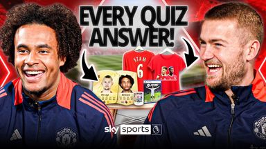 Zirkzee vs De Ligt in prank quiz! | The answers are ALL IN THE ROOM! 