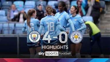 Man City cruise past Leicester with four-goal thriller