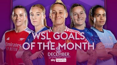 WSL Goals of the Month | December 2024