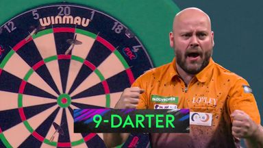 'Dancing in the Palace!' | First nine-darter of the tournament!