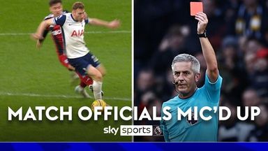 The VAR process that saw Cairney sent off against Spurs