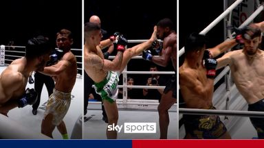 Head-kick! Spinning backfist! Right hand! Which STUNNING knockout was better?