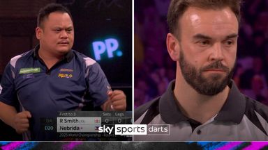 Ally Pally upset! Nebrida beats Smith with three BIG checkouts