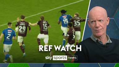 Ref Watch: Hearts handball call a 