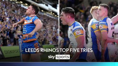 Leeds Rhinos' top five tries in 2024