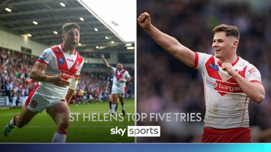 St Helens' 'TREMENDOUS' top five tries in 2024