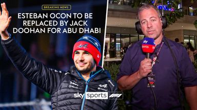 Ocon crash his last action for Alpine | Shock switch for Abu Dhabi with Doohan in!