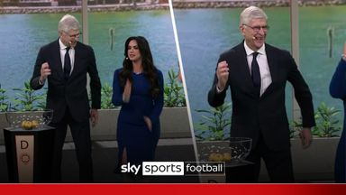 Wenger's hilarious dance move at Club World Cup draw!