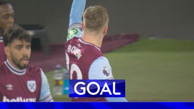 'A touch of class!' | Bowen fires West Ham back into lead with stunner!