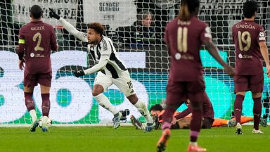 Weston McKennie scored Juventus' second goal against Man City to cap off a fine performance from the hosts