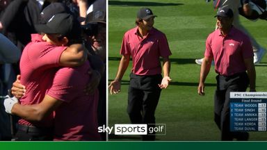 Charlie Woods makes HOLE-IN-ONE in front of dad Tiger!