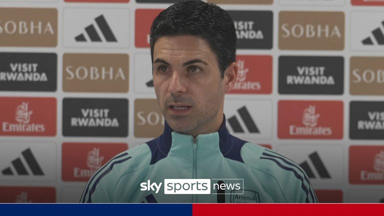 Mikel Arteta speaks about Arsenal's FA Cup draw against Man Utd