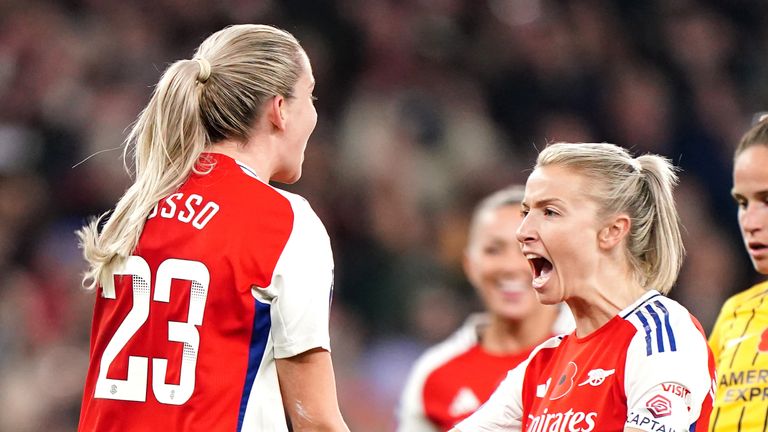 Arsenal Women - and Alessia Russo in particular - have been reinvigorated since Renee Slegers took temporary charge