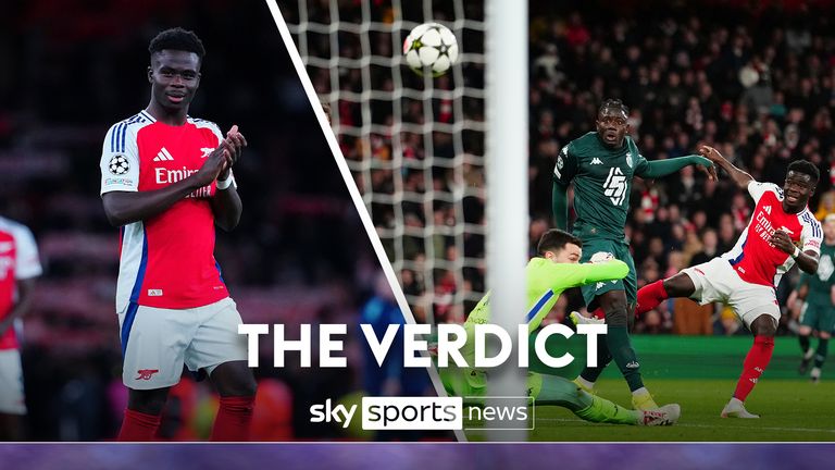 Dharmesh Sheth and Sam Blitz reflect on Arsenal's comfortable 3-0 win over Monaco in the Champions League as Myles Lewis-Skelly stars as Bukayo Saka dominant once again.