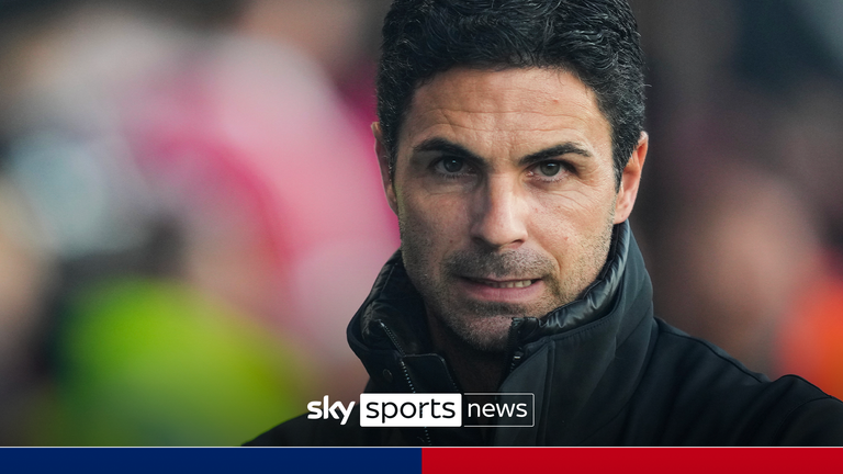 Arsenal manager Mikel Arteta.