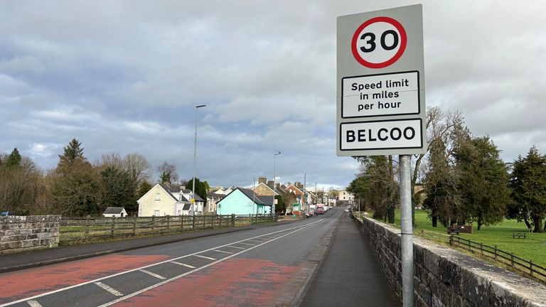 Belcoo, the hometown of Brendan Dolan