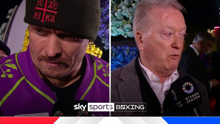 Oleksandr Usyk memberikan pemikirannya menjelang pertandingan besar kelas berat hari Sabtu dengan Tyson Fury, sementara promotor Frank Warren mendukung pemainnya untuk menghentikan dan membalas kekalahannya di pertarungan pertama.