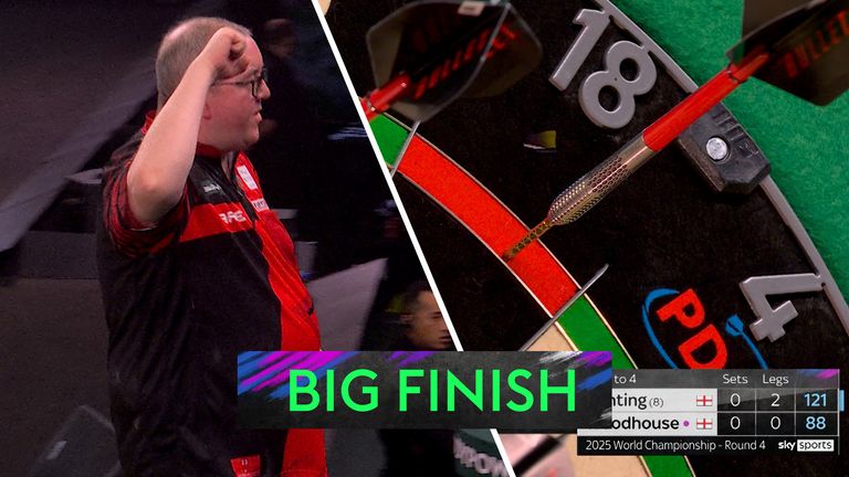 Stephen Bunting mengambil set pertama saat ia mengambil ketiga leg melawan Luke Woodhouse dan memenangkan leg terakhir dengan penyelesaian 121 yang mengesankan.