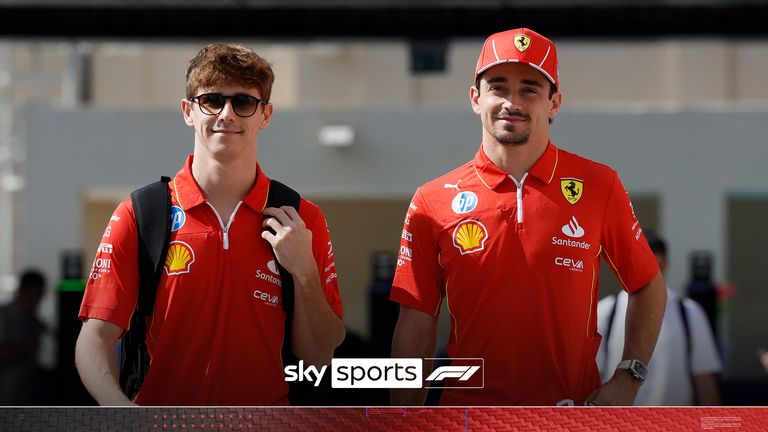 Charles Leclerc says driving alongside brother Arthur in FP1 session in Abu Dhabi
will be 'very special' having known the sacrifices he made.