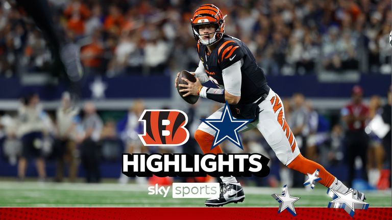 Highlights from the Cincinnati Bengals at the Dallas Cowboys from Week 14 of the NFL season.