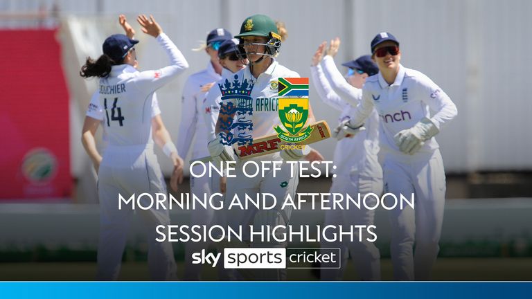 South Africa v England Test highlights