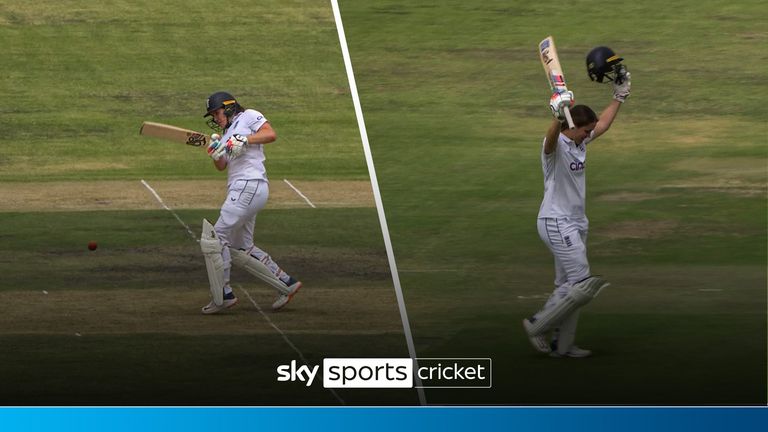 Watch Nat Sciver-Brunt's blistering innings which saw the English all-rounder score a 96-ball century against South Africa.