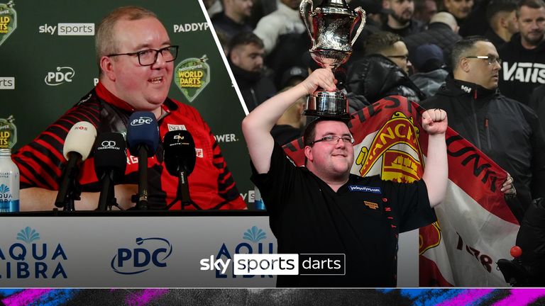 Stephen Bunting says he would love to parade the 2025 World Darts Championship trophy around Anfield especially as the current league leaders are due to play Manchester United in their next game.  