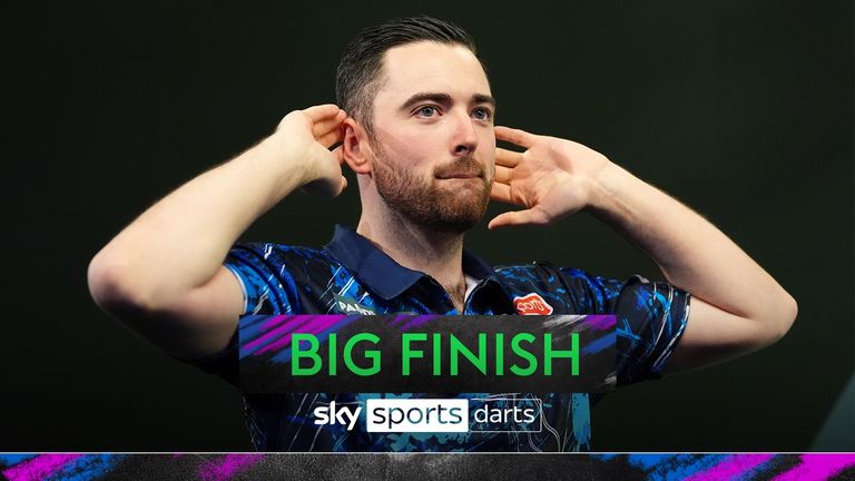 A superb 161 finish saw Luke Humphries win the opening leg of the second set against Peter Wright.