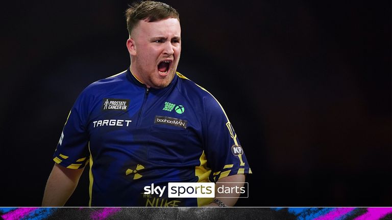 Luke Littler's 100 checkout saw him take the opening set against Ryan Meikle at the World Darts Championship.