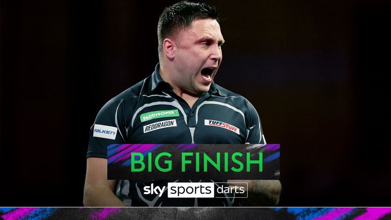 Gerwyn Price finished 112 and 106 as he took an early lead against Keane Barry in the second round at the World Darts Championship.