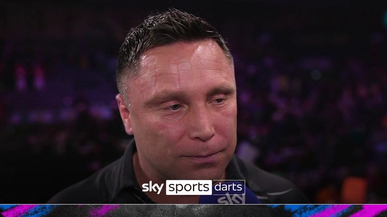 Gerwyn Price was relieved to beat Keane Barry 3-0 as he booked his spot in the third round of the World Darts Championship.