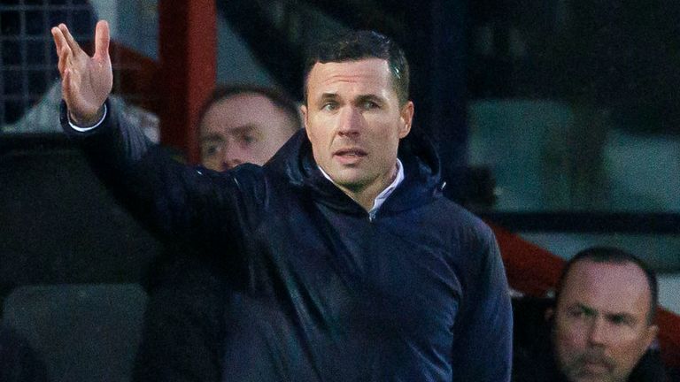 Ross County manager Don Cowie