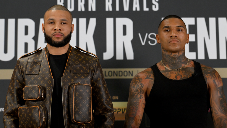 CHRIS EUBANK JR AND CONOR BENN