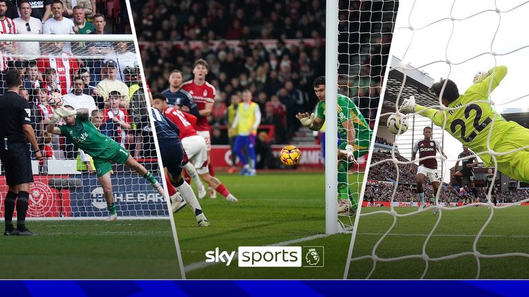 Following Emi Martinez's unbelievable save against Nottingham Forest, check out some of the other best saves in Premier League history.