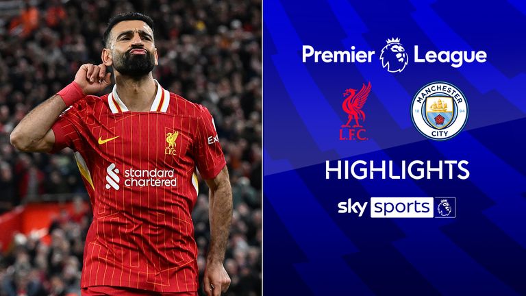 Highlights from the Premier League match between Liverpool and Man City