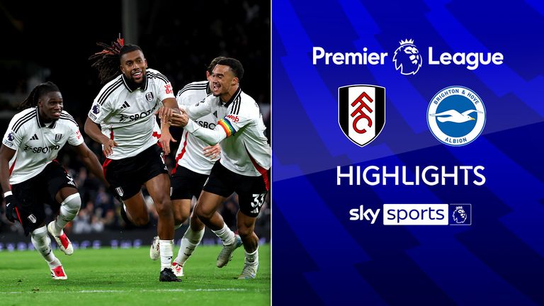 Highlights of the Premier League match between Fulham and Brighton & Hove Albion.