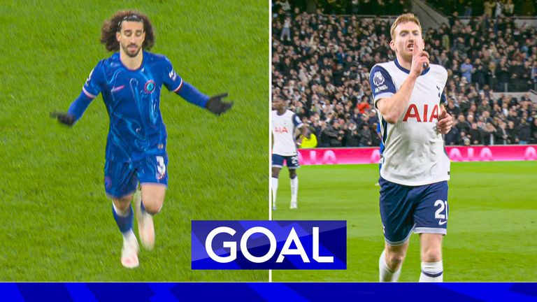 Tottenham v Chelsea: Cucurella slips AGAIN as Kulusevski earns Spurs' second!